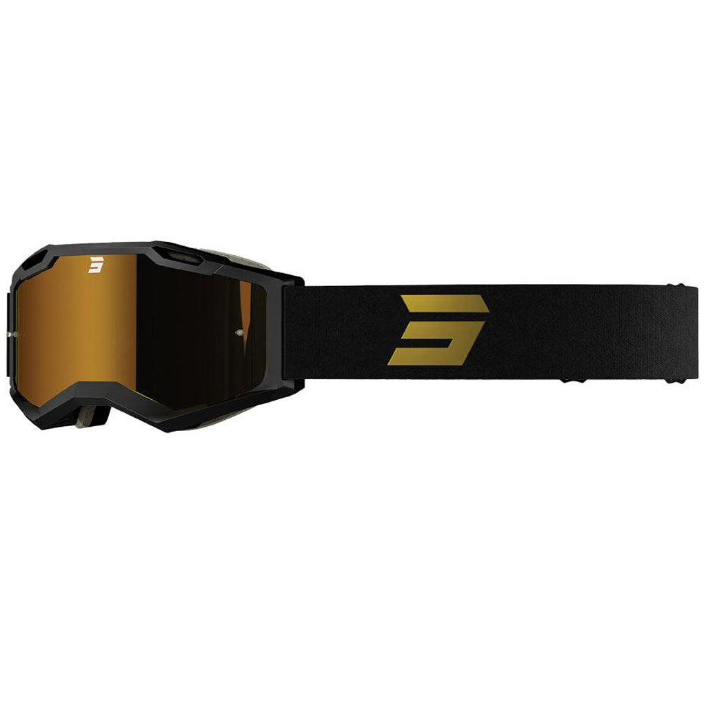 Shot - 2025 Iris 2.0 Black/Gold Goggles