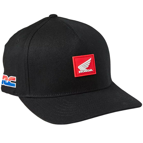 Fox - Honda Wing Black Flexfit Hat