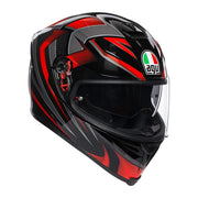 AGV - K5 S Hurricane 2.0 Black/Red Helmet