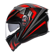 AGV - K5 S Hurricane 2.0 Black/Red Helmet