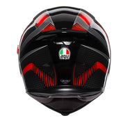 AGV - K5 S Hurricane 2.0 Black/Red Helmet