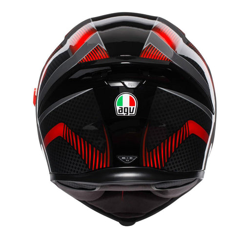 AGV - K5-S Hurricane 2.0 Black/Red Helmet