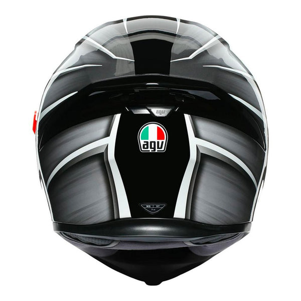 AGV - K5 S Tempest Black/Silver Helmet