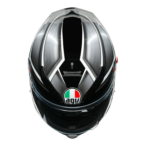 AGV - K5 S Tempest Black/Silver Helmet