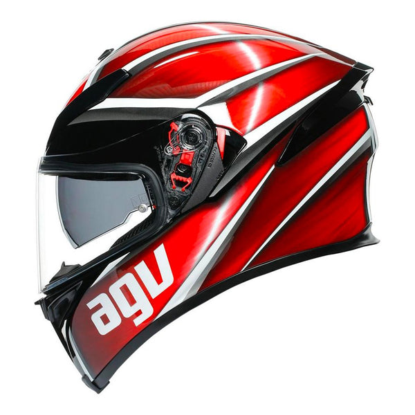 AGV - K5 S Tempest Black/Red Helmet