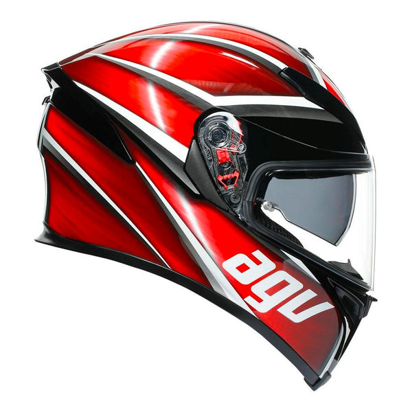 AGV - K5 S Tempest Black/Red Helmet