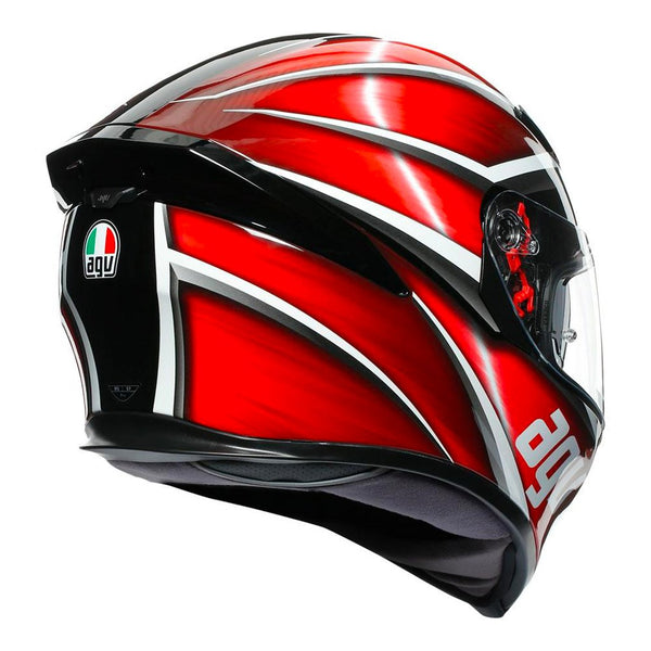 AGV - K5 S Tempest Black/Red Helmet