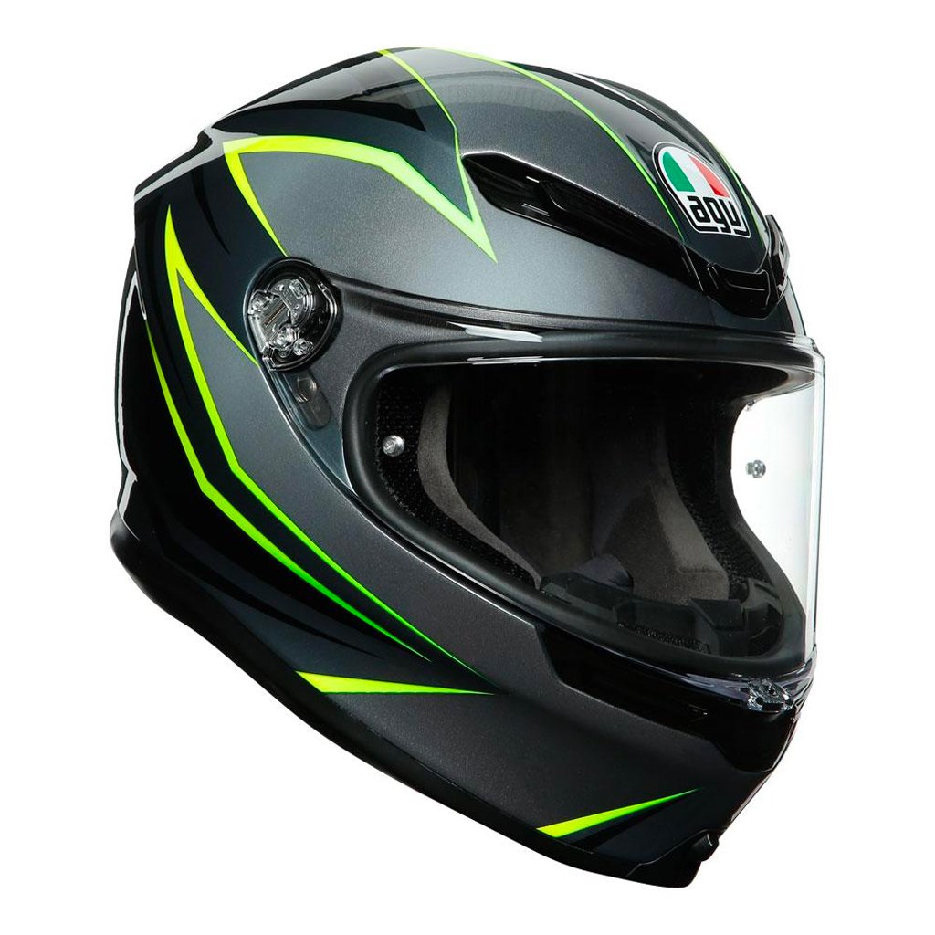 agv helmet black and yellow K6 Minimal Full Face Extreme protection AGV K1 S Helmet -