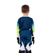 Fox - 2024 180 Kids Flora Dark Indigo MX Combo