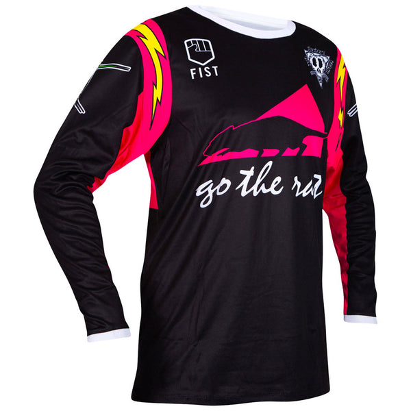 Rat Racing - Lightning Black/Pink Jersey