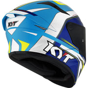 KYT - TT Course Grand Prix Blue/White Helmet