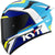 KYT - TT Course Grand Prix Blue/White Helmet