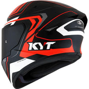 KYT - TT Course Overtech Black/Orange Helmet