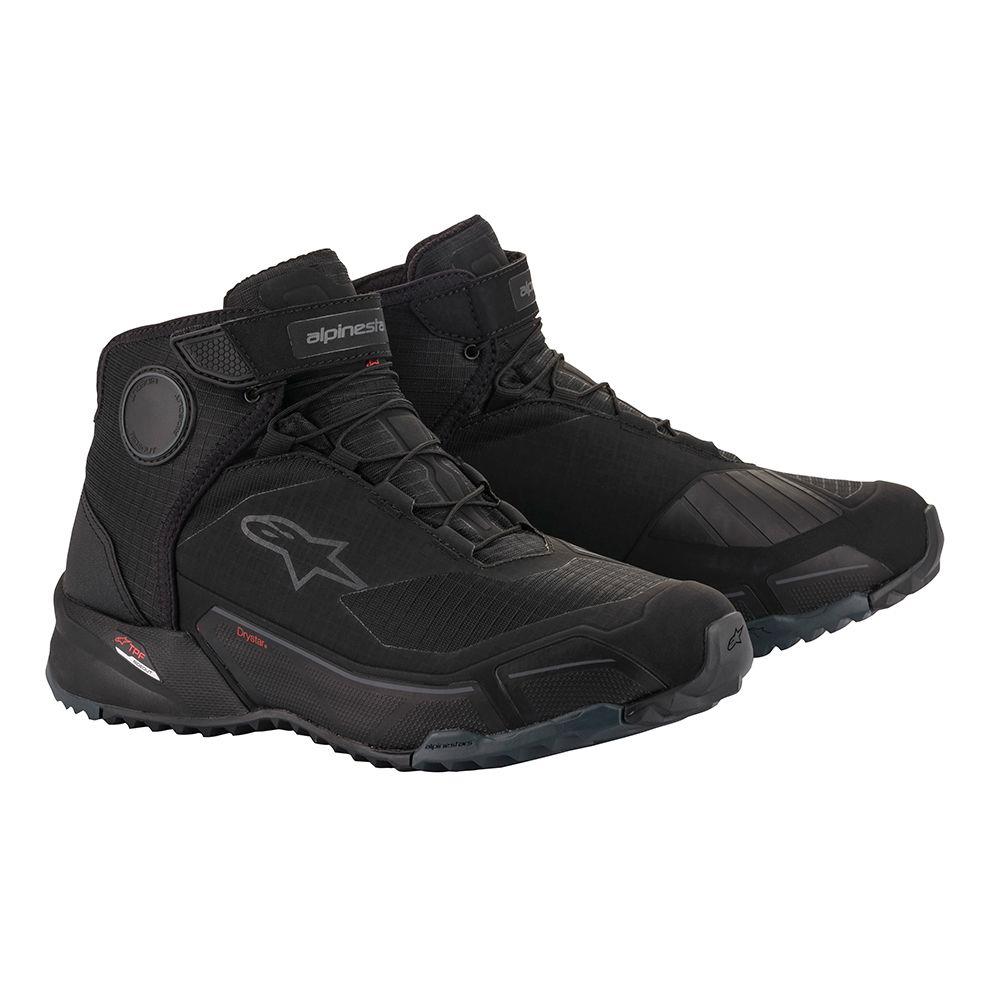 Alpinestars - CR-X Drystar Black/Black Ride Shoes