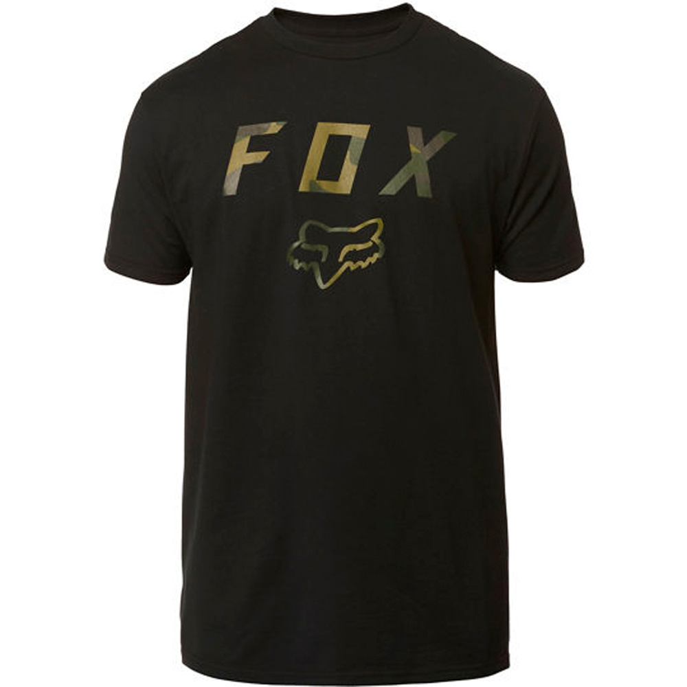 Fox - Legacy Moth Black/Camo Tee