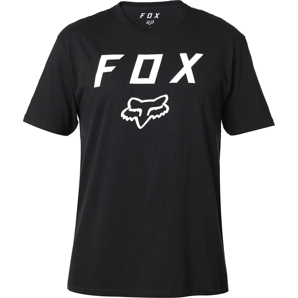 Fox - Legacy Moth Black/White Tee