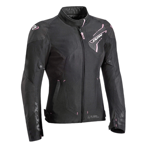 Ixon - Ladies Luthor Black/Pink Jacket