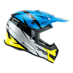 Nitro - MX700 Youth Recoil Blue/Grey Helmet