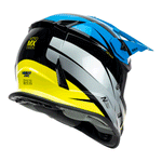 Nitro - MX700 Youth Recoil Blue/Grey Helmet