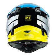 Nitro - MX700 Youth Recoil Blue/Grey Helmet