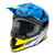 Nitro - MX700 Youth Recoil Blue/Grey Helmet