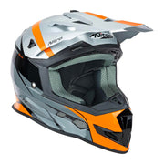 Nitro - MX700 Recoil Orange/Grey Helmet