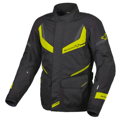 Macna - Rancher Black/Yellow Adventure Jacket