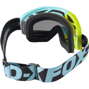 Fox - Main Trice Teal Iridium Lens Goggle