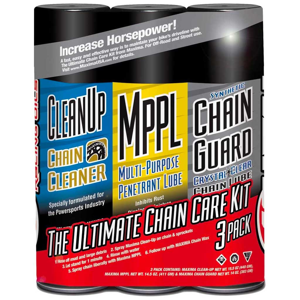 Maxima - Chain Guard Ultimate Care Combo Kit