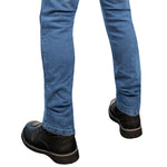 Moto Dry - Navy Stretch Denim Slim AA Rated Kevlar Jeans