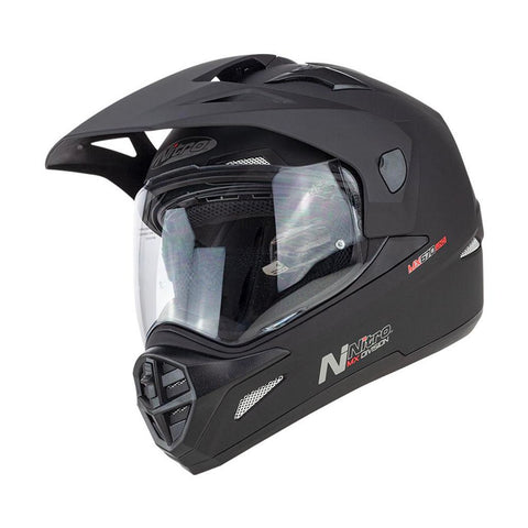 Nitro - MX670 Adventure Solid Matte Helmet