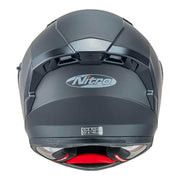 Nitro - N501 Solid Matt Black Helmet