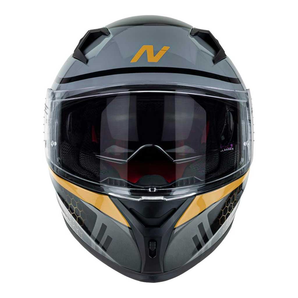 Nitro - N501 Black/Gold Helmet