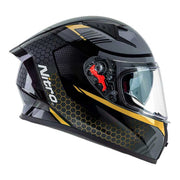 Nitro - N501 Black/Gold Helmet