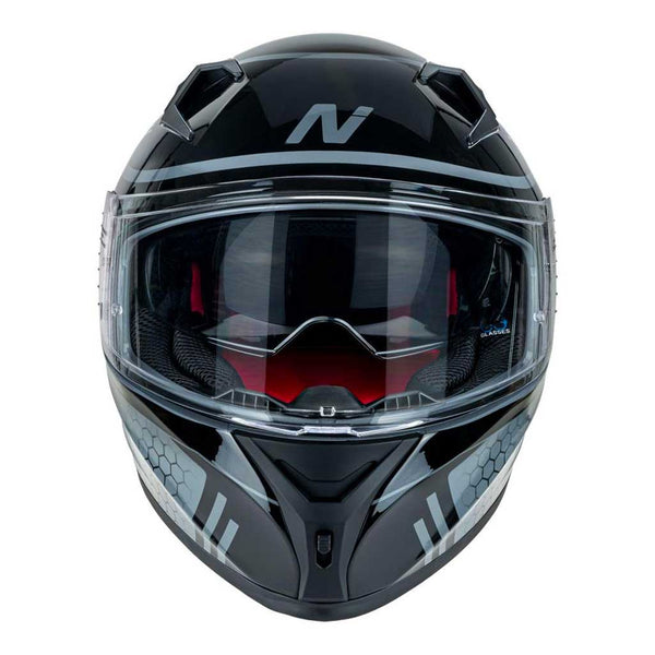 Nitro - N501 Black/Grey Helmet - AMA Warehouse