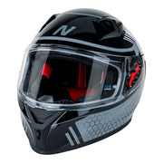 Nitro - N501 Black/Grey Helmet