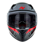 Nitro - N501 Black/Red Helmet