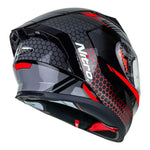Nitro - N501 Black/Red Helmet