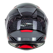 Nitro - N501 Black/Red Helmet