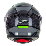 Nitro - N501 Black/Green Helmet