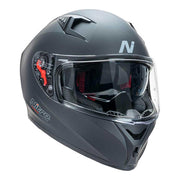 Nitro - N501 Solid Matt Black Helmet