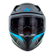 Nitro - N501 Black/Blue Helmet