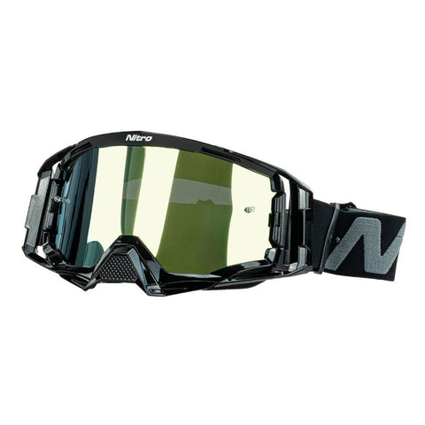 Nitro - NV-150 Black/Grey MX Goggles