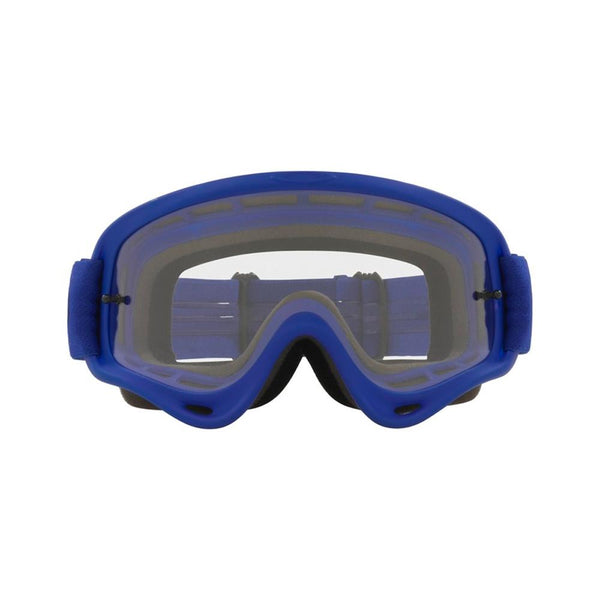 Oakley - O Frame Blue W/ Clear Lens Moto Goggles
