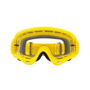 Oakley - O Frame Yellow W/ Clear Lens Moto Goggles