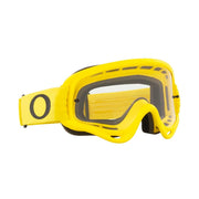 Oakley - O Frame Yellow W/ Clear Lens Moto Goggles