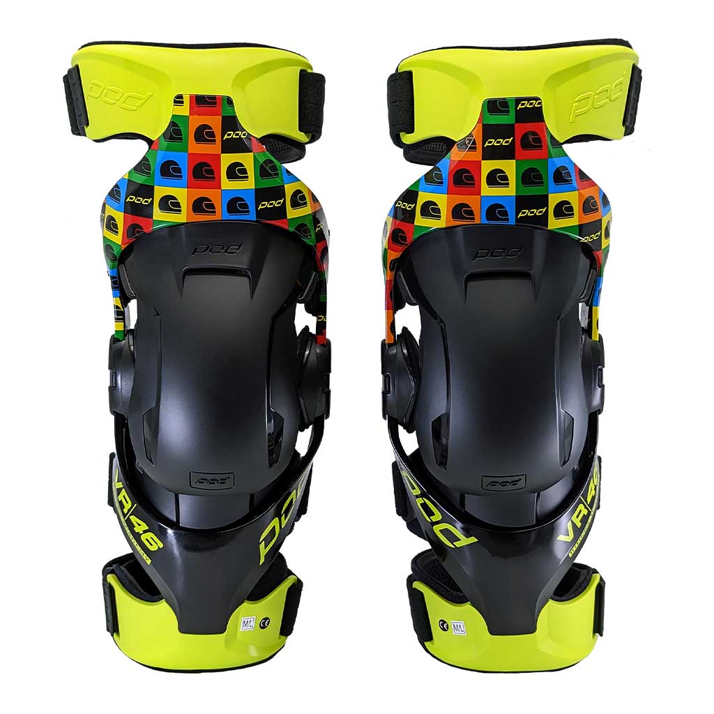 PODMX - K4 2.0 VR46 LE Knee Brace Pair