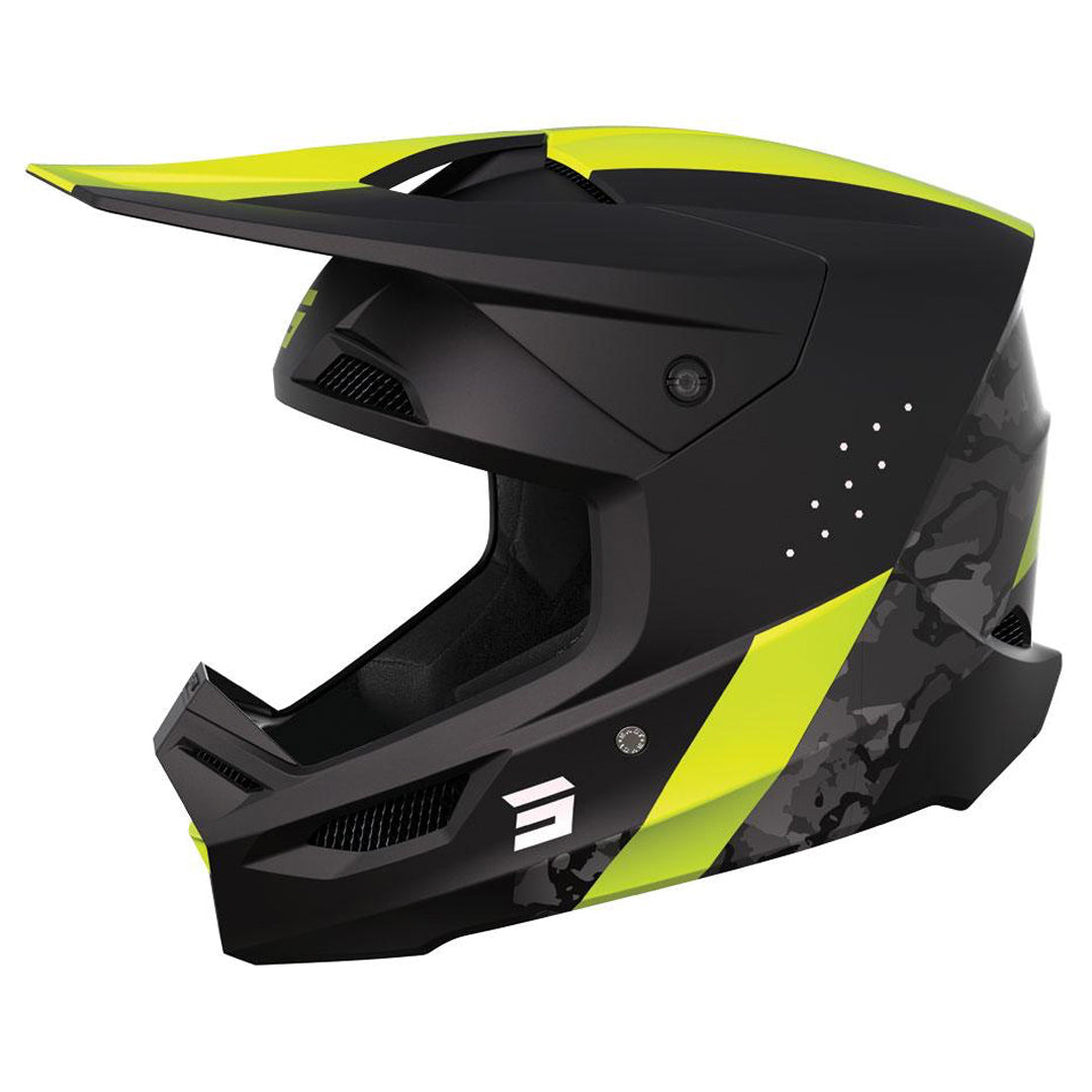 Shot - 2023 Race MIPS Camo/Yellow Helmet