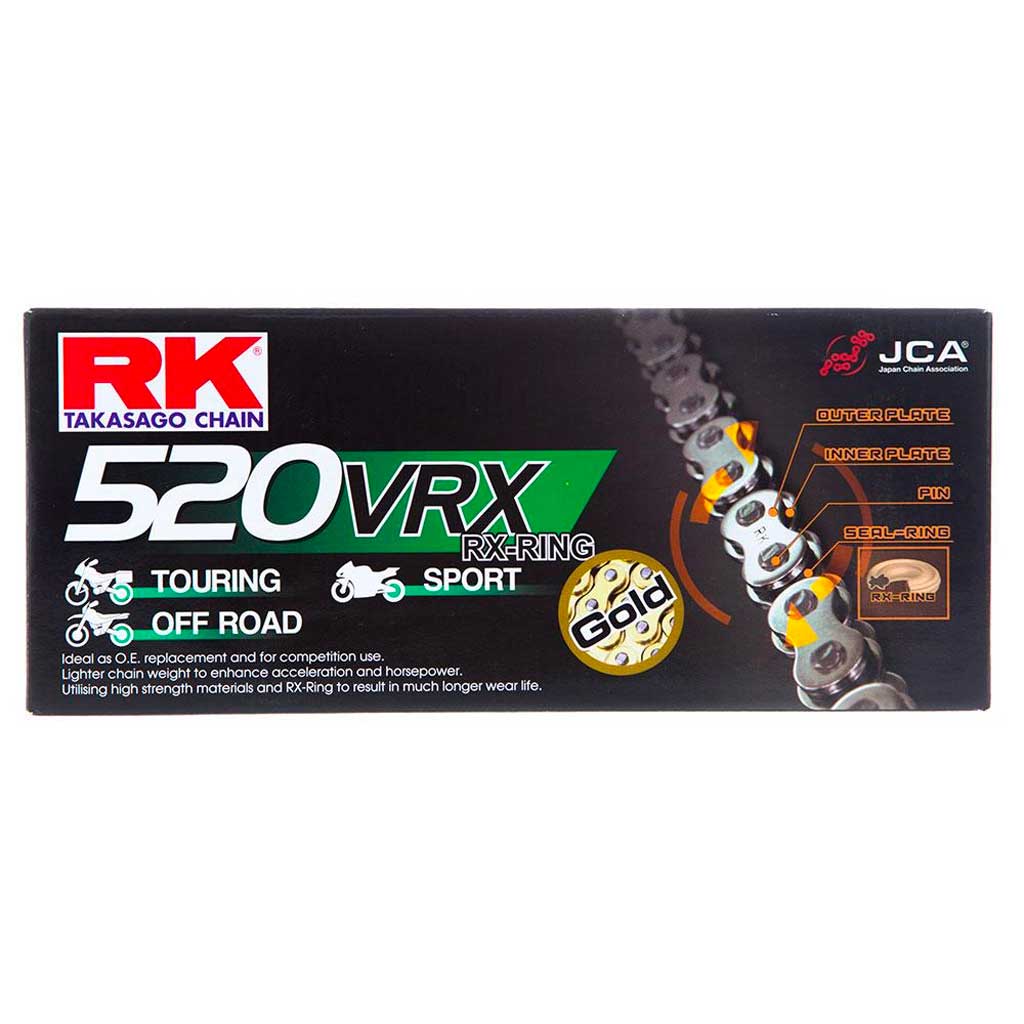 RK - 520VRX Gold Chain - 120 Link