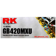 RK- 420MXU Gold Chain - 136 Link